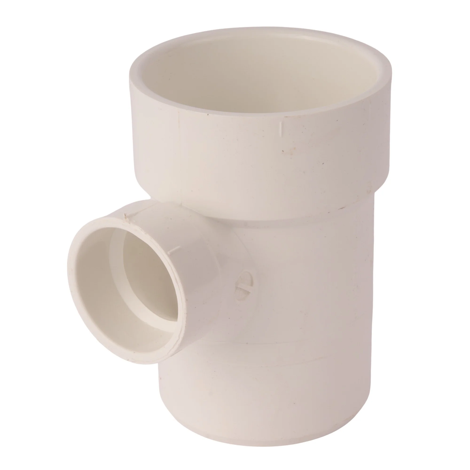 PVC DWV Reducing Street Sanitary Tee (Socket x Socket x Spigot) - Image 7