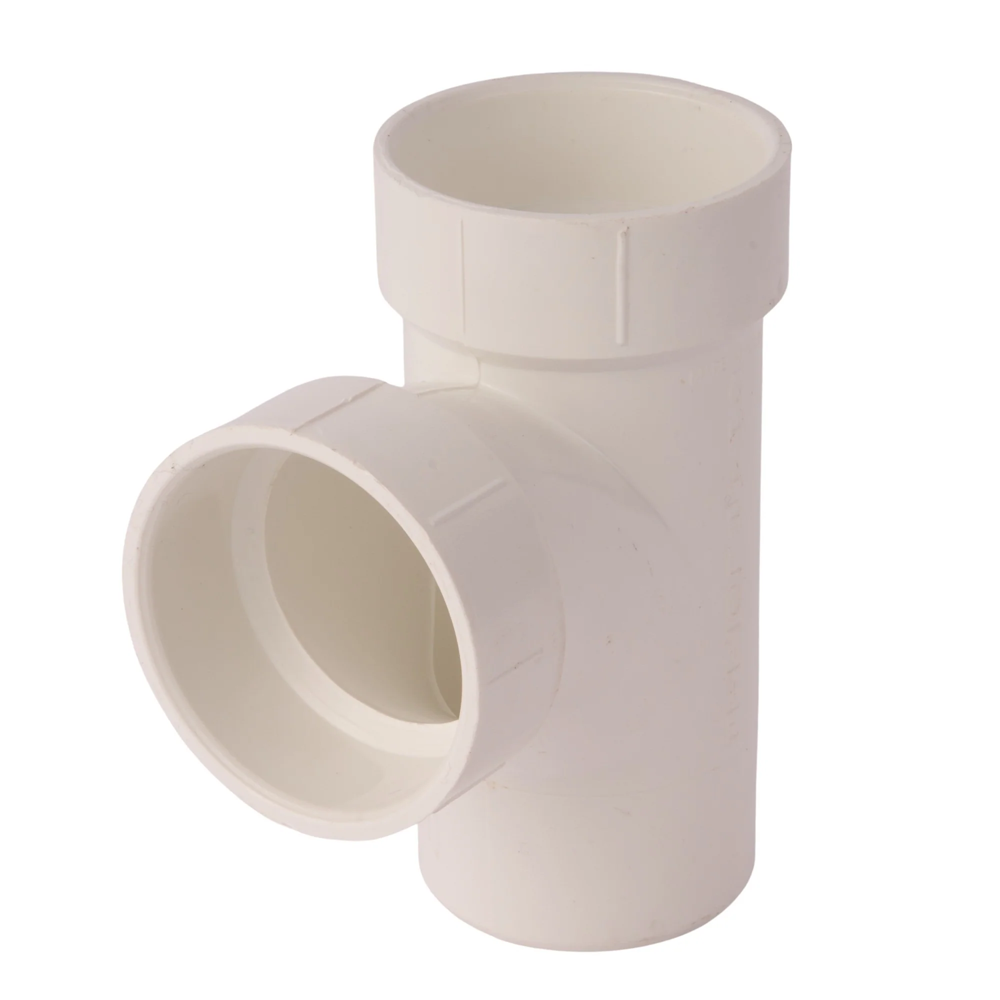 PVC DWV Reducing Street Sanitary Tee (Socket x Socket x Spigot) - Image 9