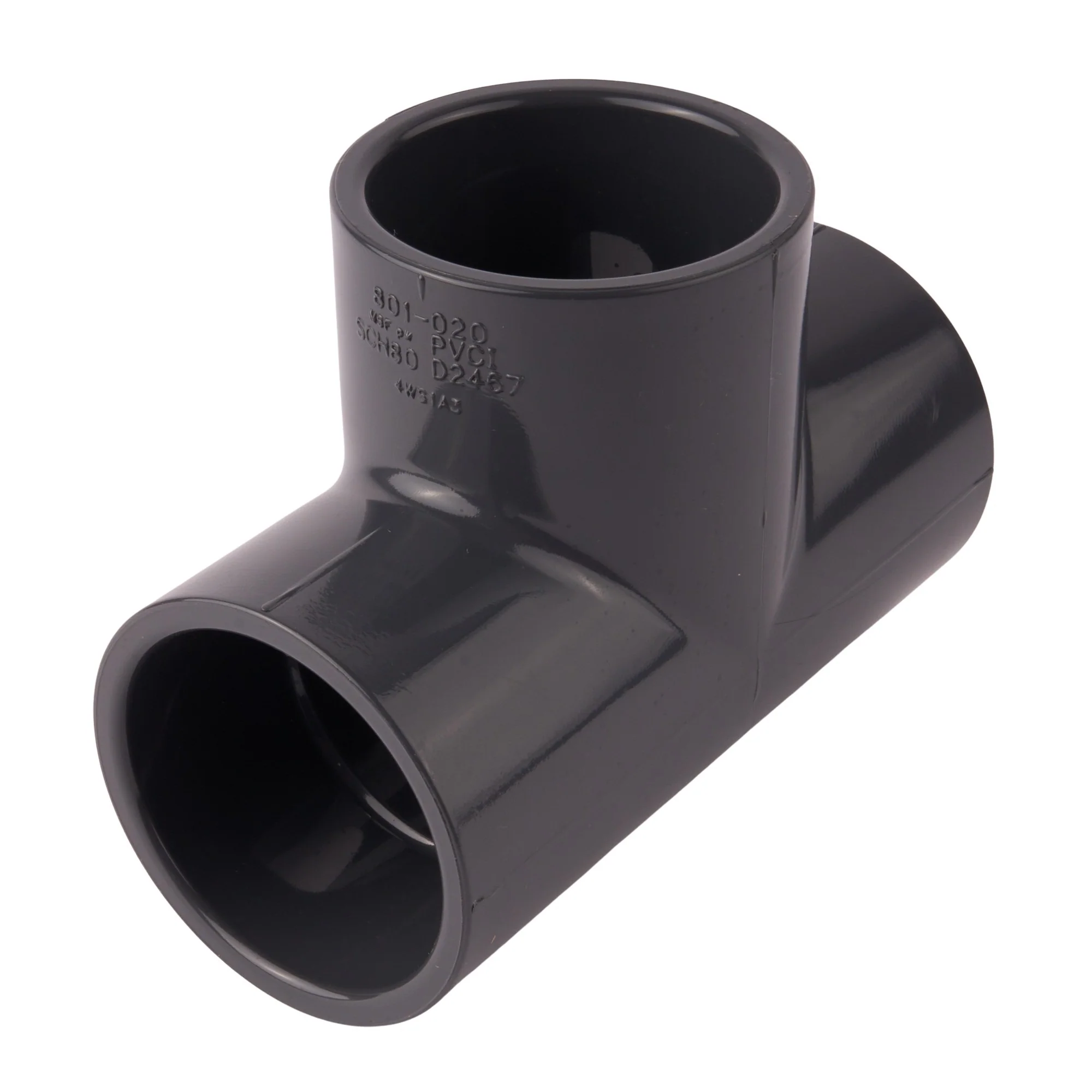 PVC Schedule 80 Tee - Image 2