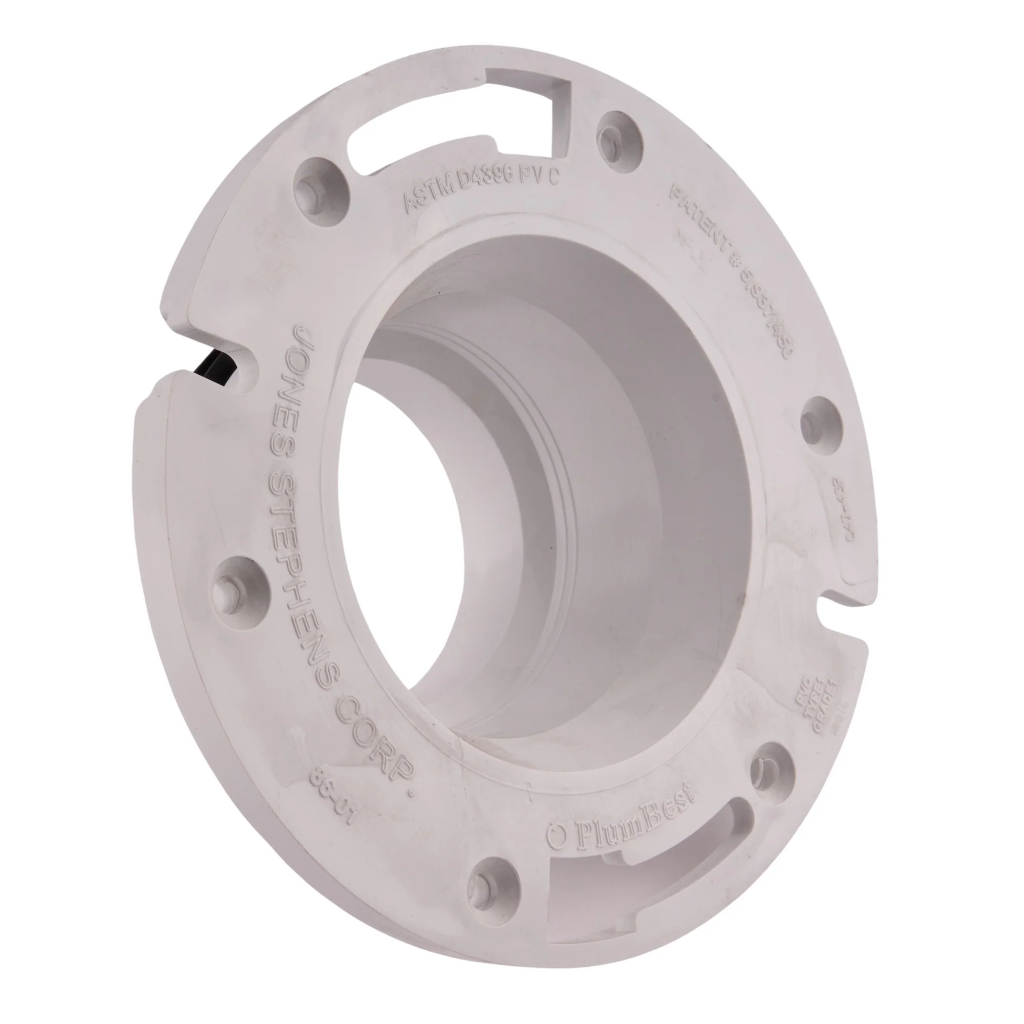 PVC Two-Finger Closet Flange - Image 3