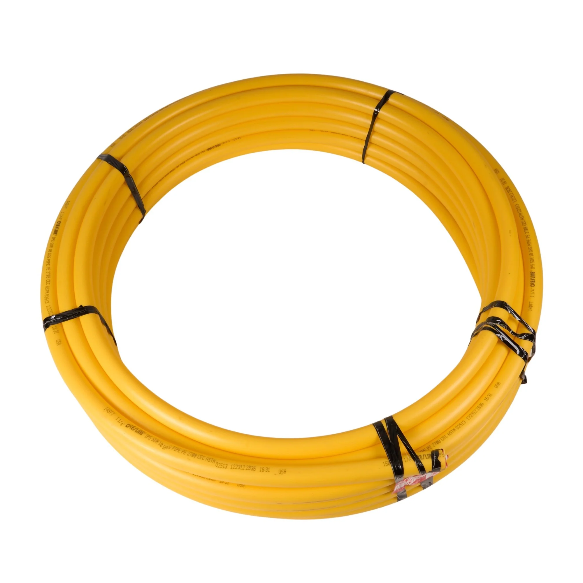 SDR 10 Underground Yellow Polyethylene Gas Pipe - Image 4