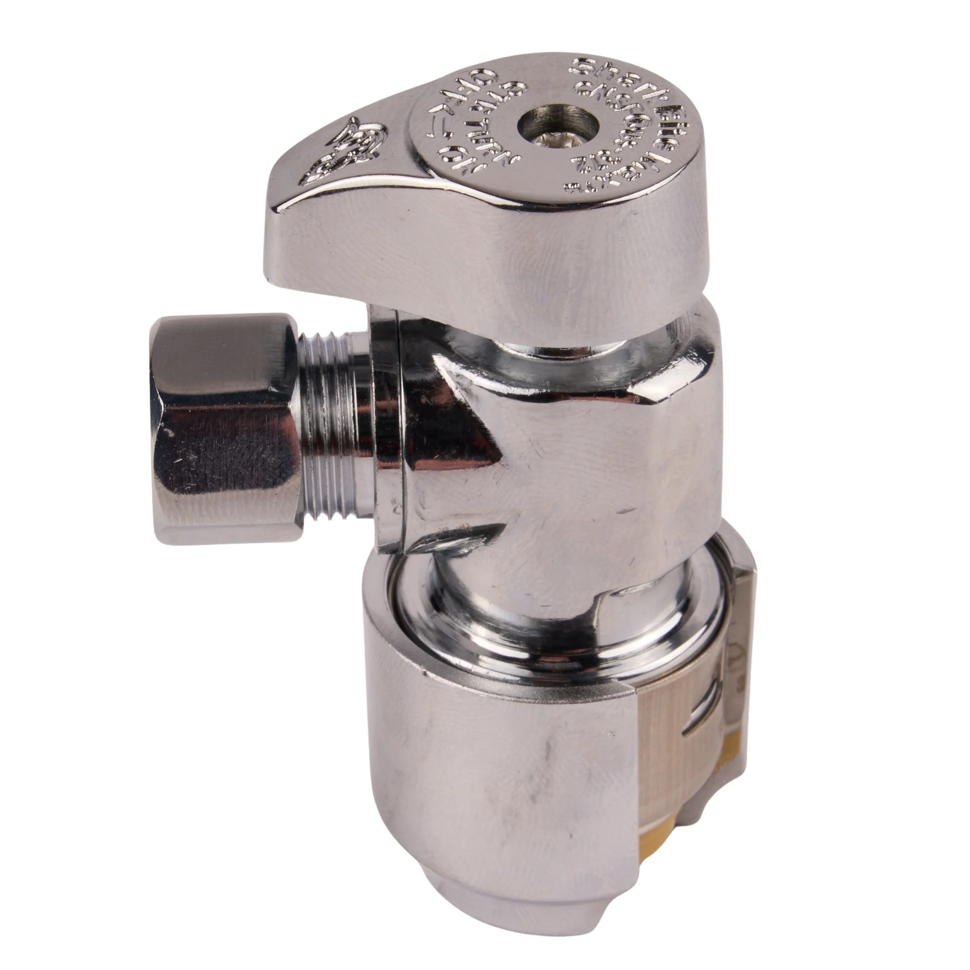 SharkBite Push-to-Connect Angle Stop SB Max x Compression (Lead Free) - Image 2