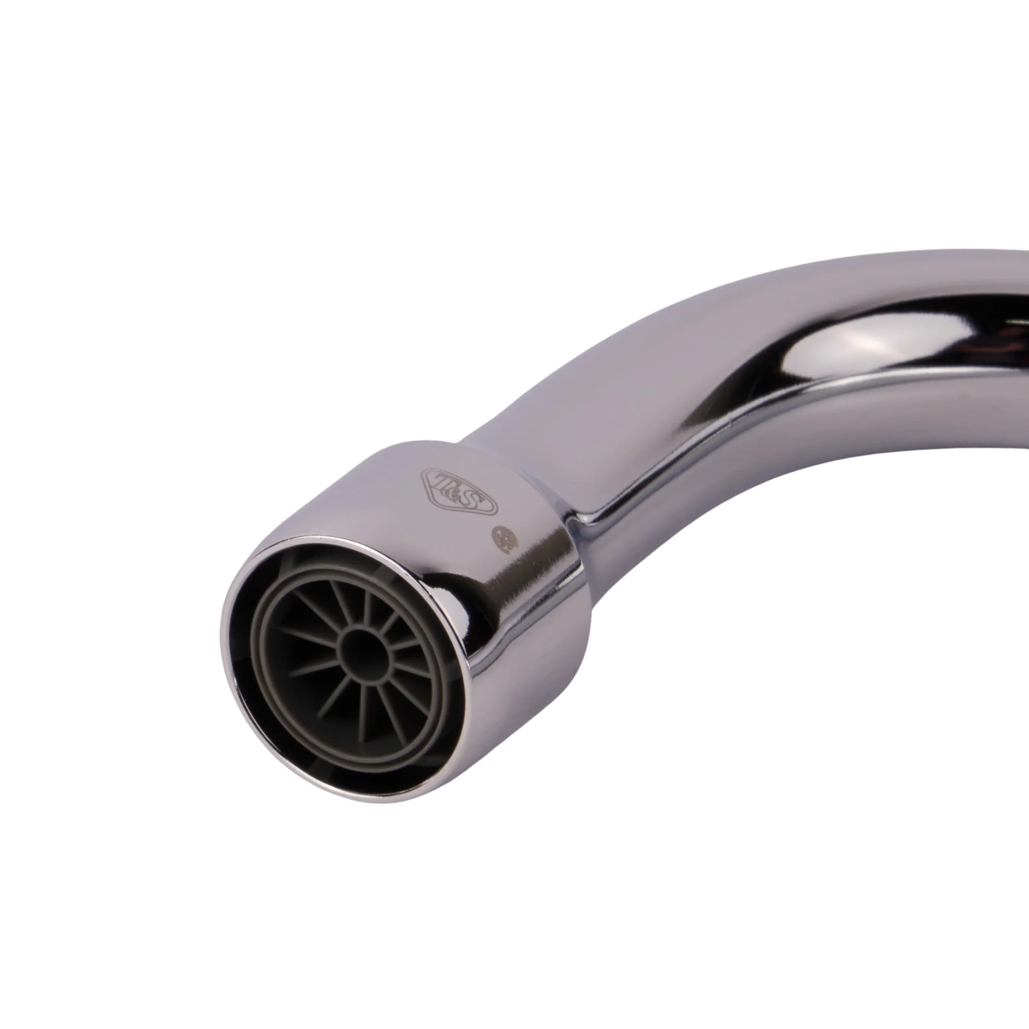 T&S Swivel Gooseneck Spout {23/4"Reach X 9" Height} - Image 5