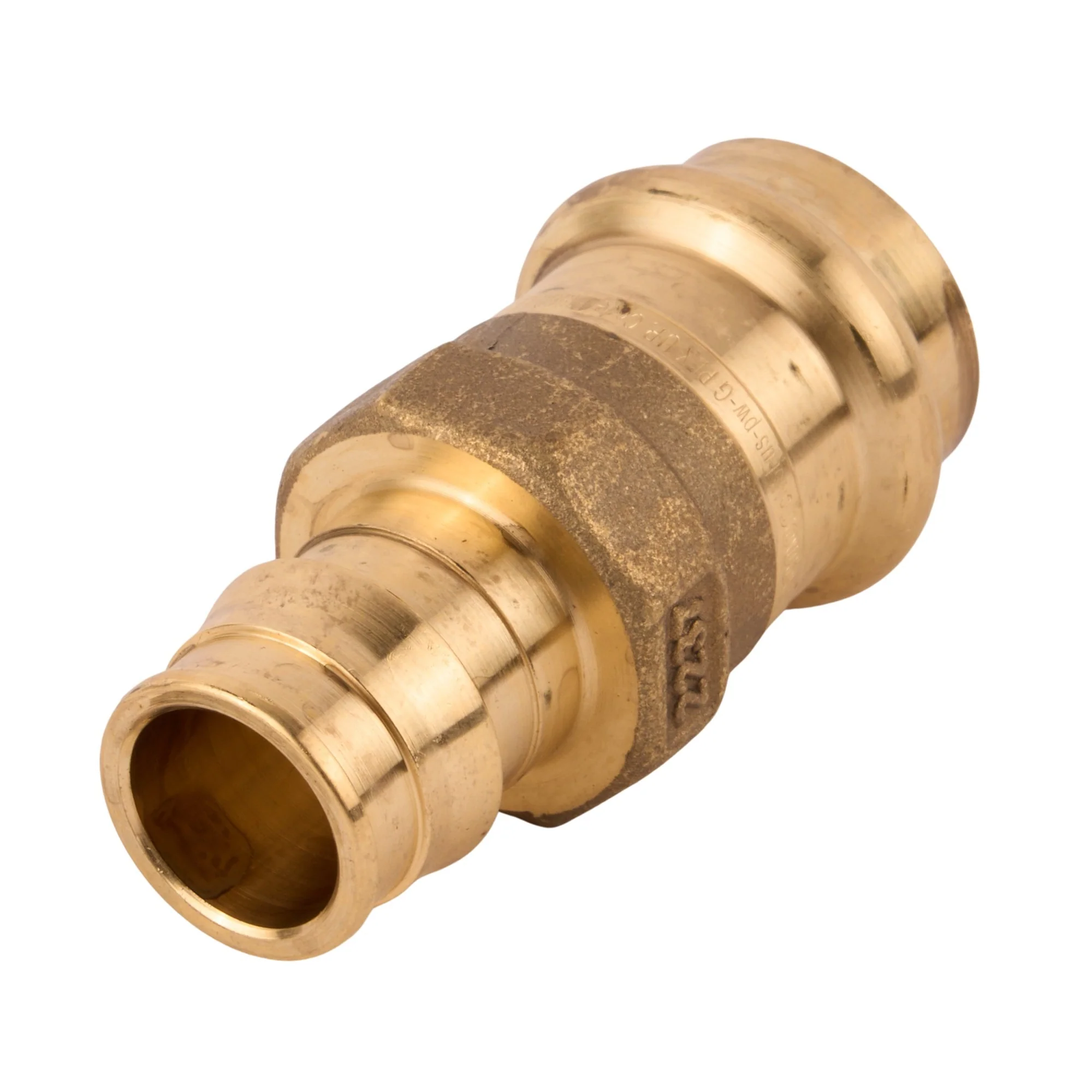 Uponor ProPEX Brass Adapter Copper Press x PEX Expansion (Lead Free)