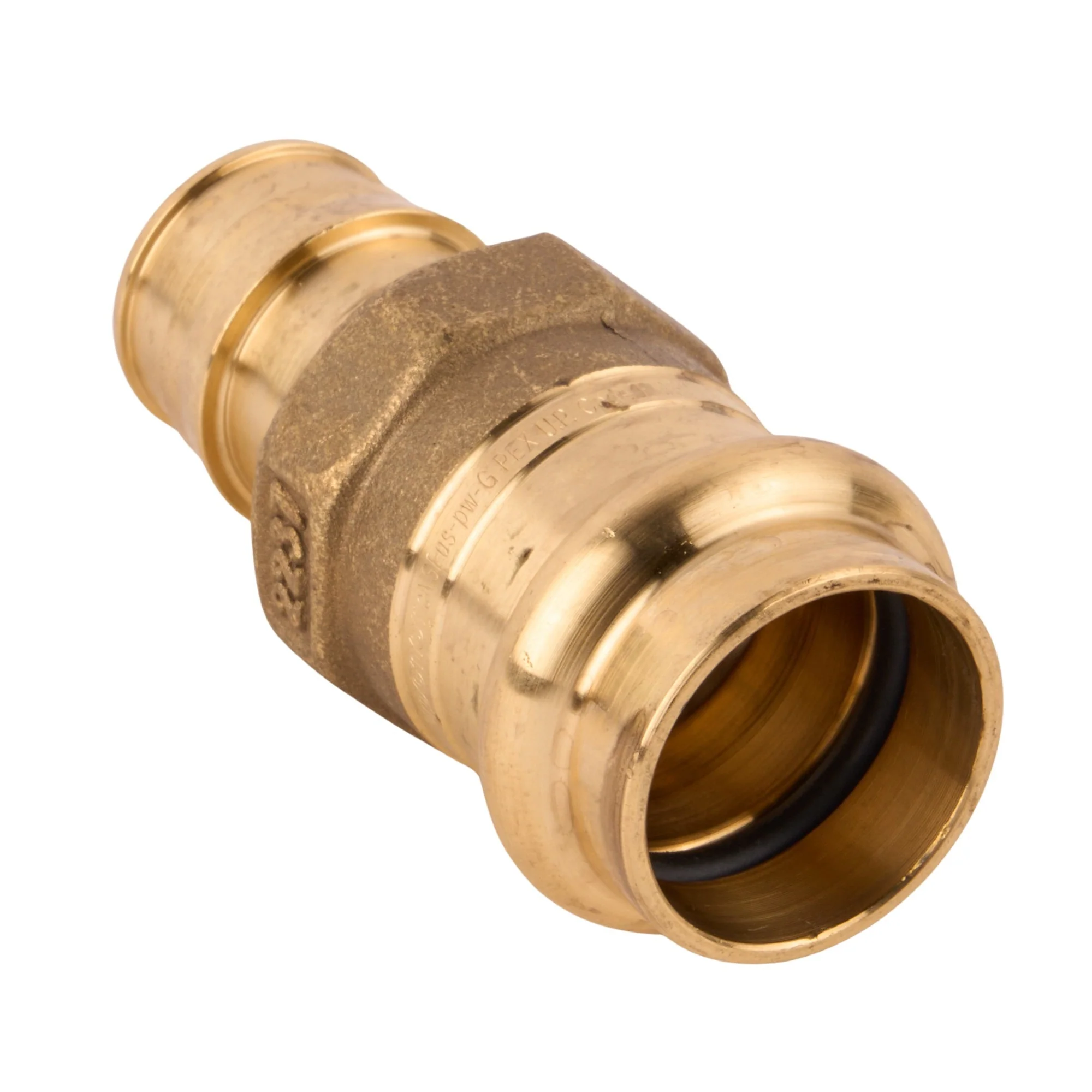 Uponor ProPEX Brass Adapter Copper Press x PEX Expansion (Lead Free) - Image 3