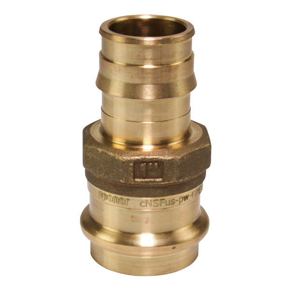 Uponor ProPEX Brass Adapter Copper Press x PEX Expansion (Lead Free) - Image 7