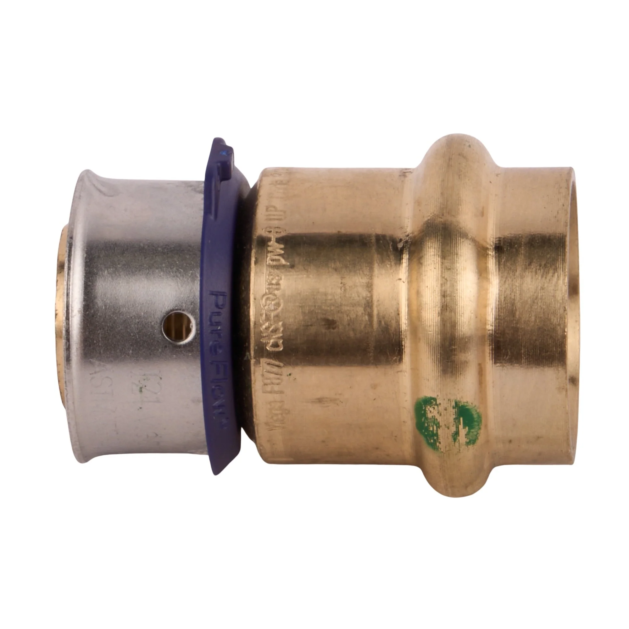 Viega Press Bronze Adapter PEX Press x ProPress (Lead Free) - Image 2
