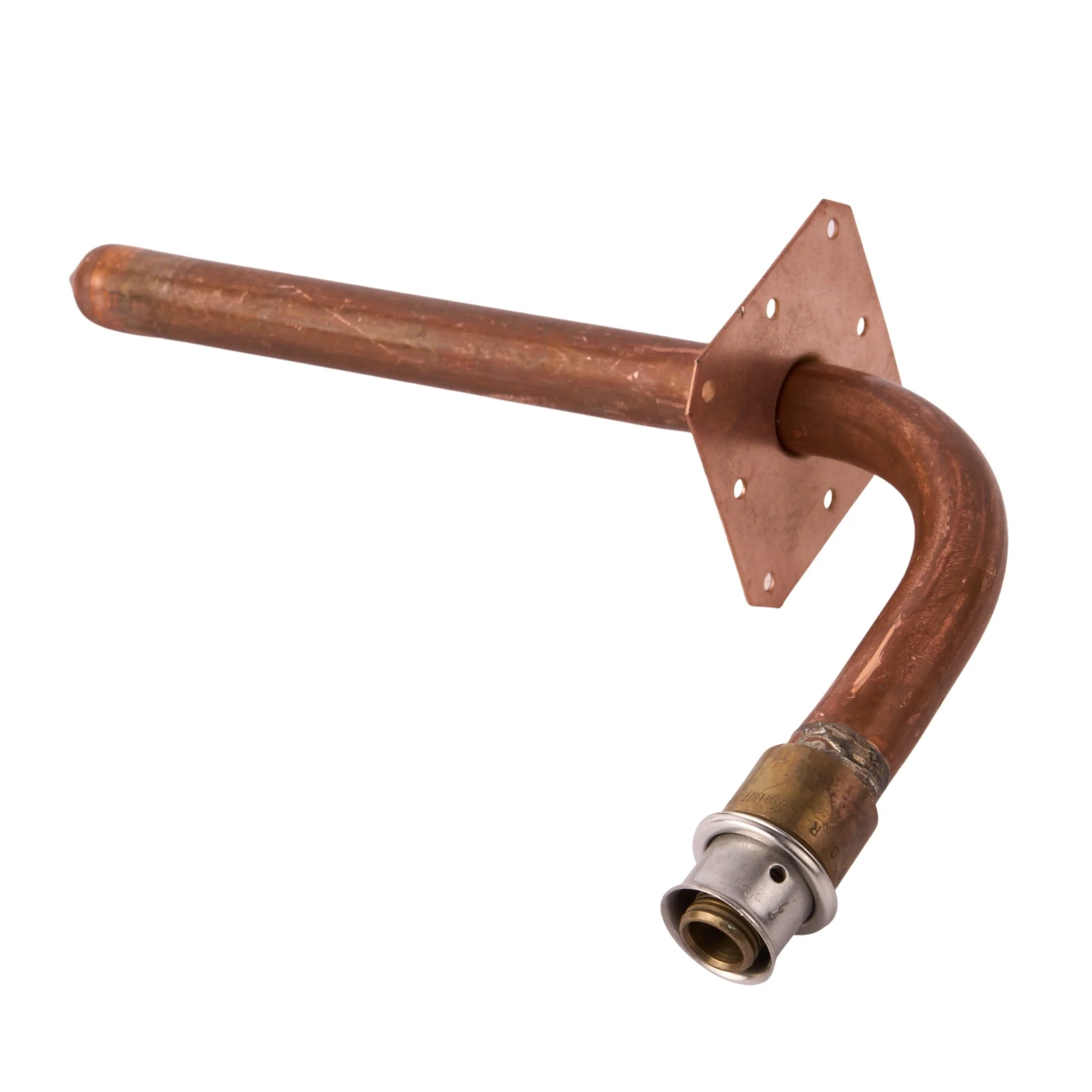 Viega Press Copper Stub Out 90°  w/ Nail Flange Press x FTG (Lead Free) - Image 2