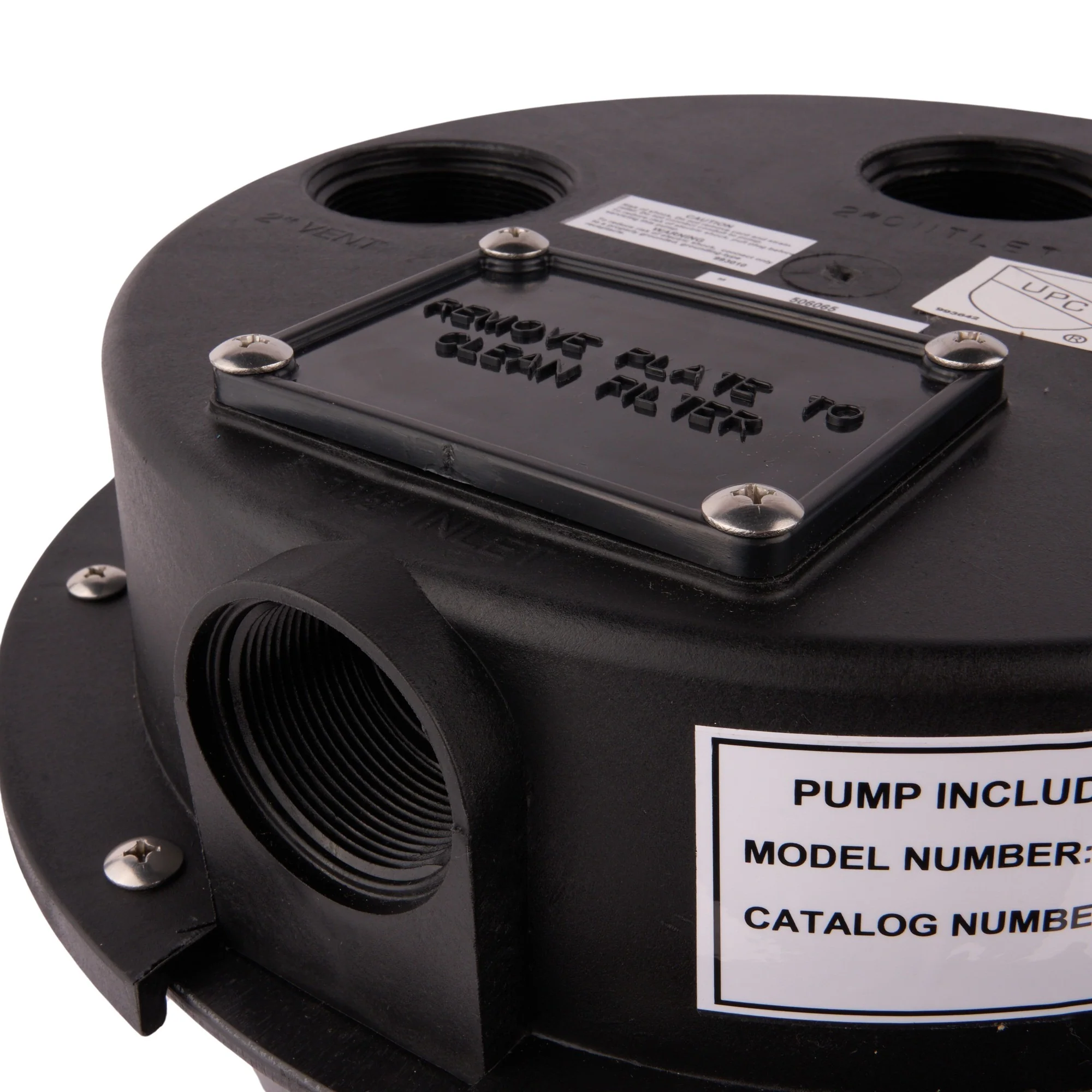 WRSC-6-1/3 HP, Compact 45 GPM @ 5' - Submersible Utility Pump, Water Removal System w/ 5 gal. tank & 8ft power cord - Image 3