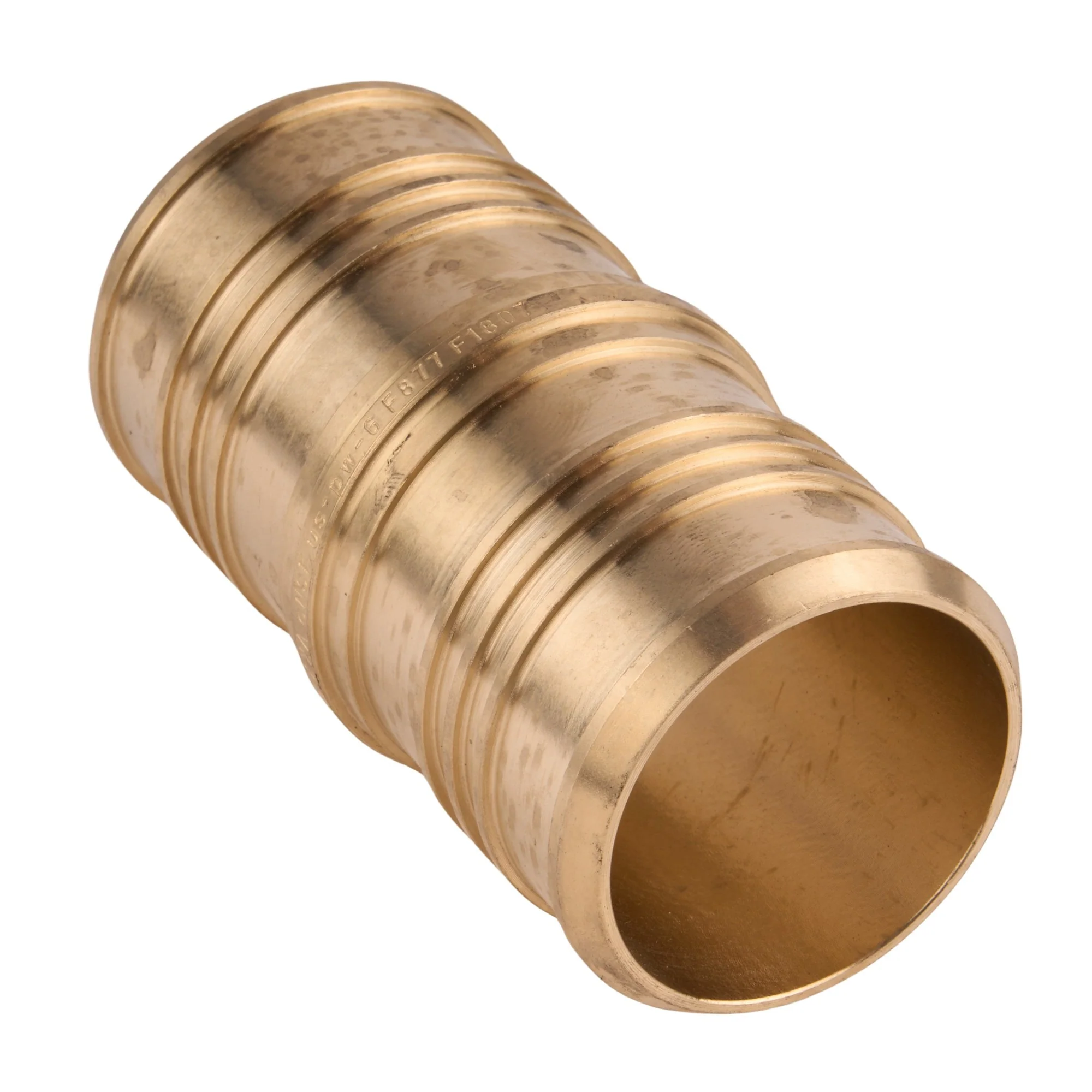 Zurn PEX Crimp Brass Coupling (Lead Free) - Image 3