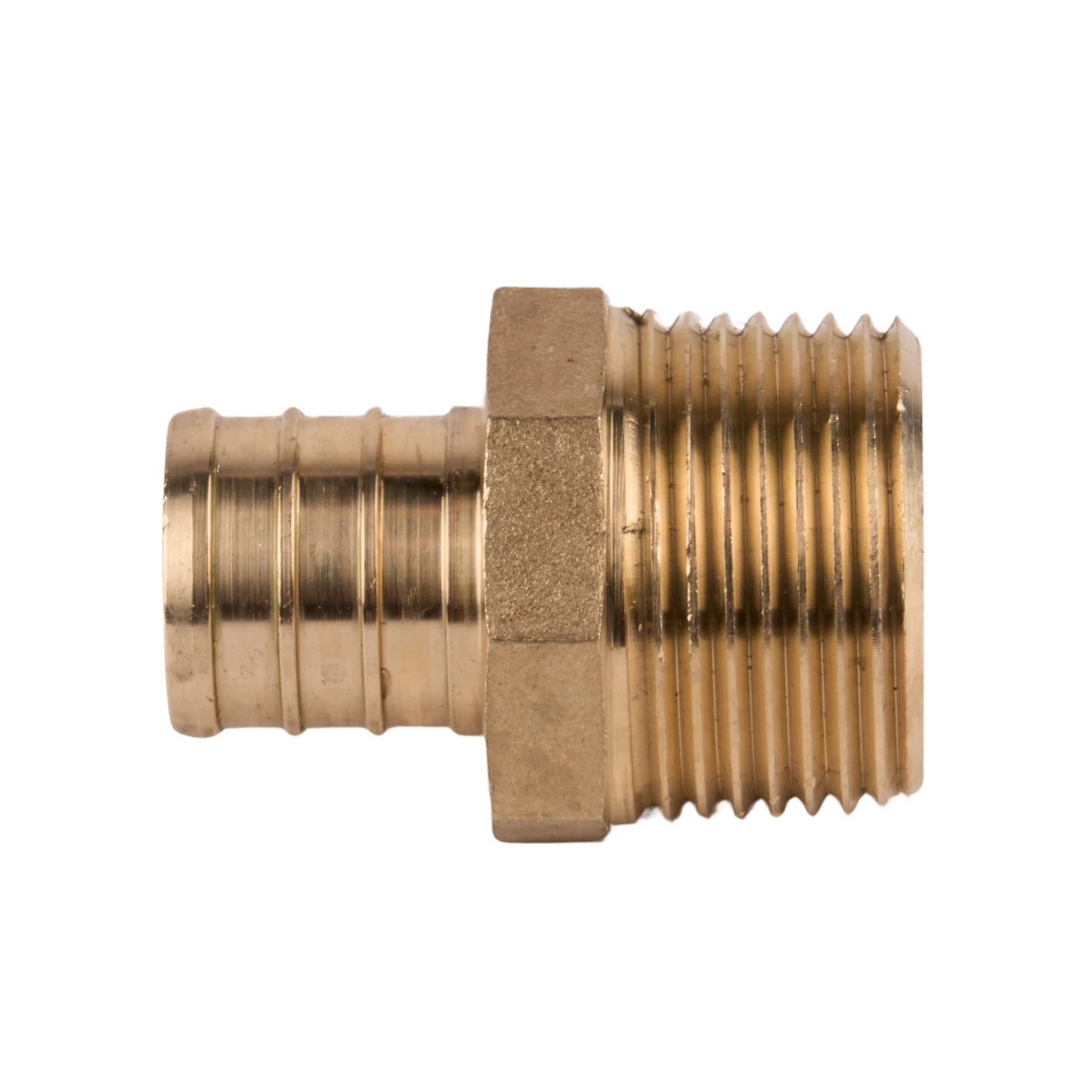 Zurn PEX Crimp Brass Male Adapter Crimp x MNPT (Lead Free) - Image 2