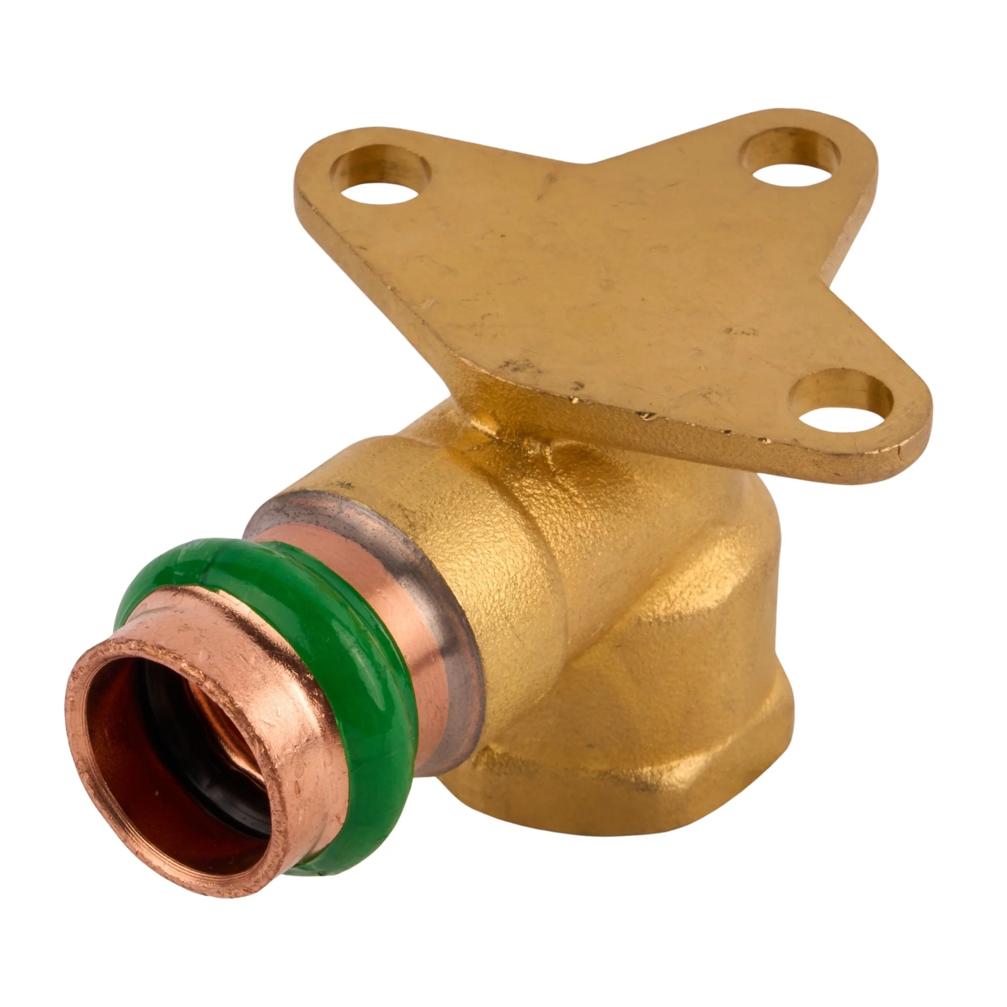 Zurn PEX Poly QickTite Female Drop Ear 90° Elbow Assembled CTS x FPT (Lead Free)